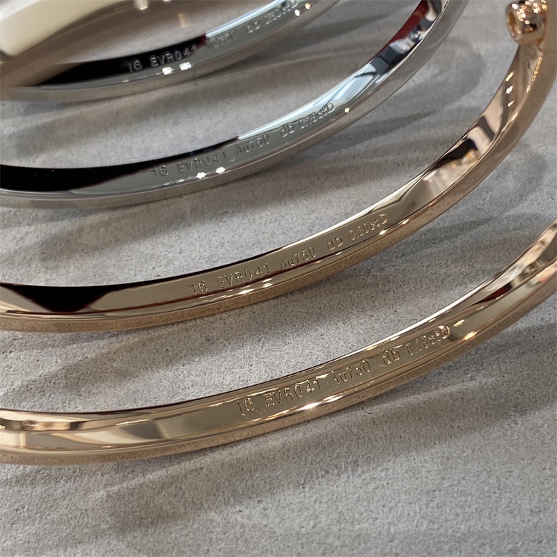 Premium Quality Screw Bangles Luxury Wrist Band CZ Stone Bracelet for Women Men Lover Bracelets with gift box