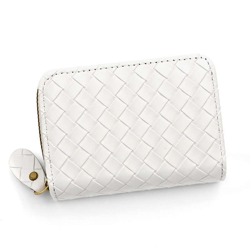 Designer Wallet Fashion Ins Style Woven Zipper Small Coin Purse Men S And Women S Organ Bag Multi Slot Card Sleeve Luxury Wallet Key Pouch