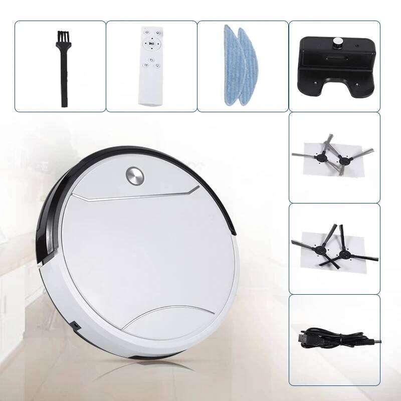 Famous Brand New Vacuum Cleaner Automatic Charging Aspiration Drag Intelligent Home Appliance Sweeping Robot Planning Electric Sweeper