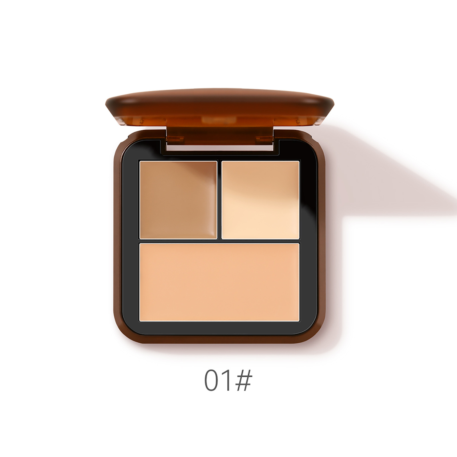 2 Darkening makeup and contouring tray high-gloss contour three dimensional nose shadow repair powder Concealer cosmetics 240627
