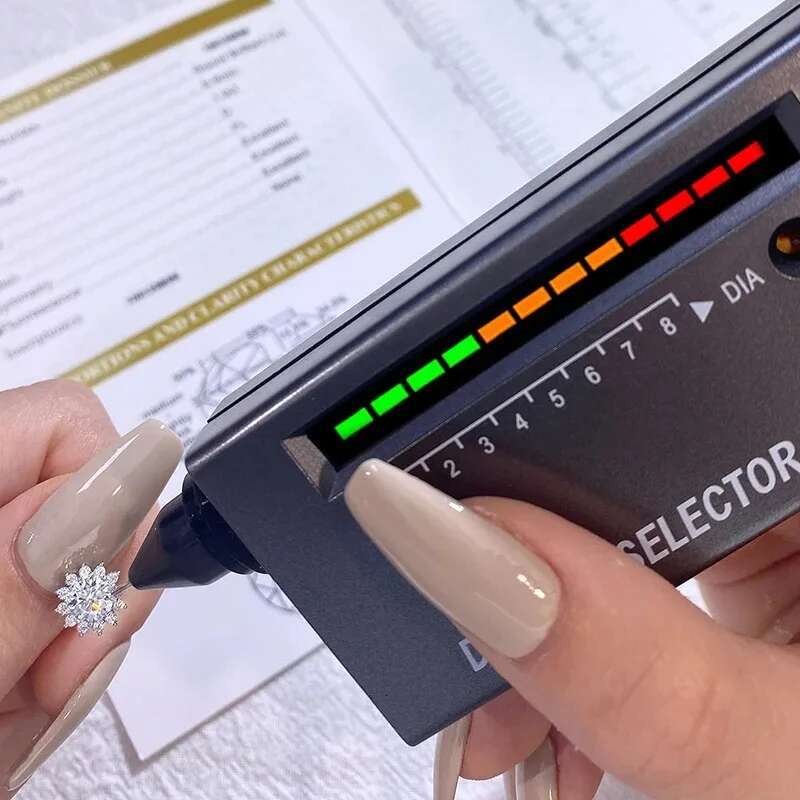 KNB 0.5ct D Color Certified Moissanite Stud Earrings Lab Created Diamond Real 925 Sterling Silver Wedding Fine Jewelry