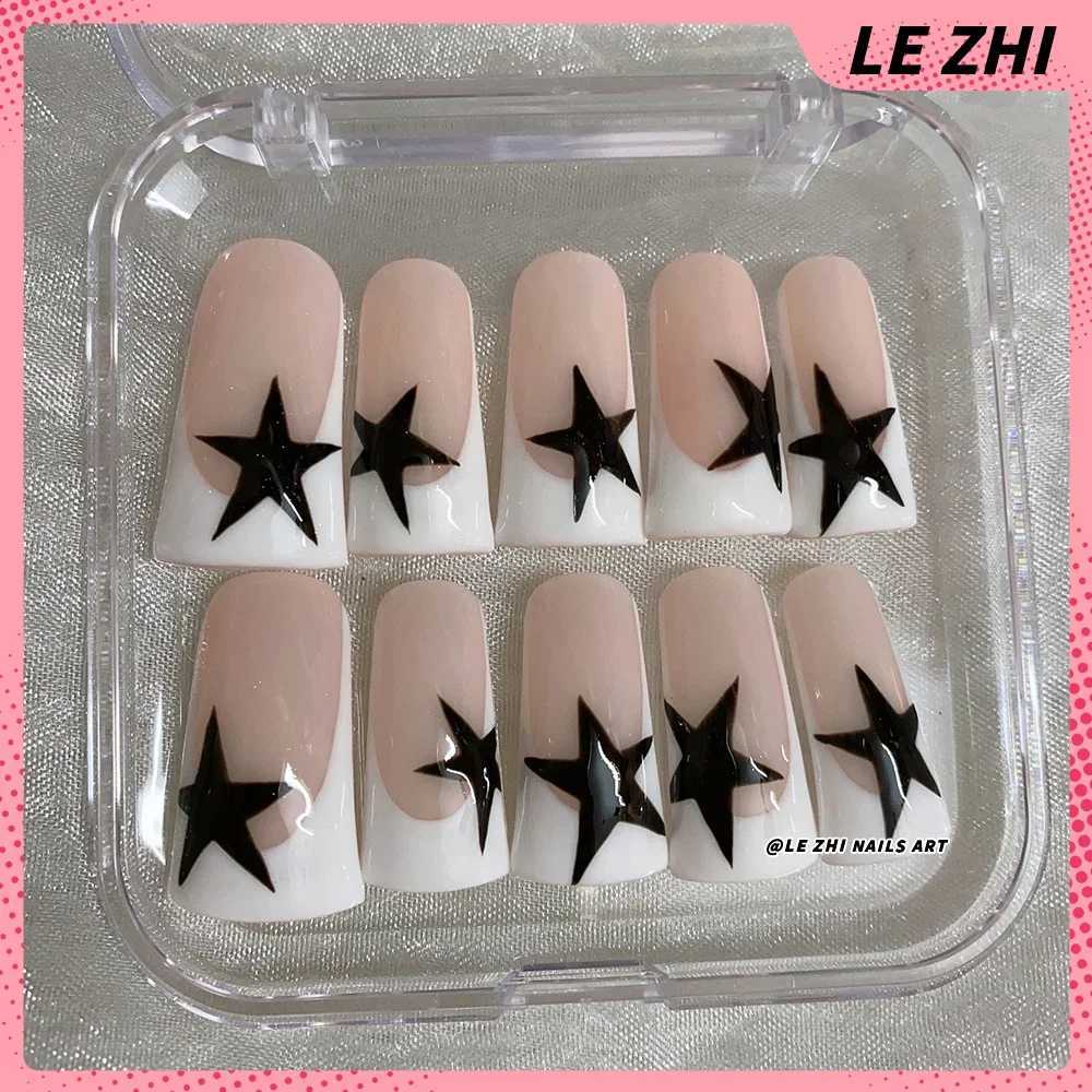 Creative Duck Web Handmade Press Nail Art XL Coffin Sparkling Butterfly AB Diamond Nail Custom Nail Party Stickers H25429