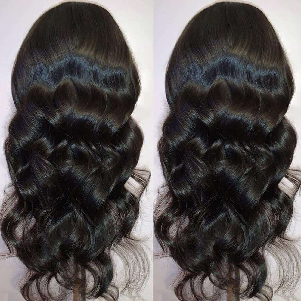 GIANNAY Body Black Women, Long Glueless Lace Front Wig with Pre Plucked Natrural Hairline and Baby Hair for Women (Body Wave Wigs 26")