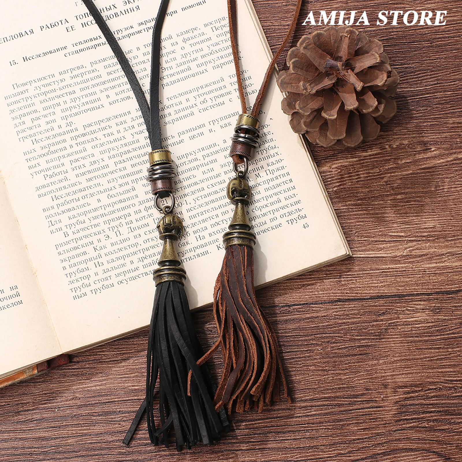 Vintage Western Cowboy Jazz Hat Alloy Mens Bolo Tie Men Women Leather Rope Long Necklace Sweater Shirt Chain Tie Men Accessories 250430
