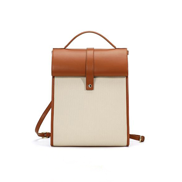 Small niche design women's backpack computer commuting women's backpack leather new fashionable casual waterproof backpack