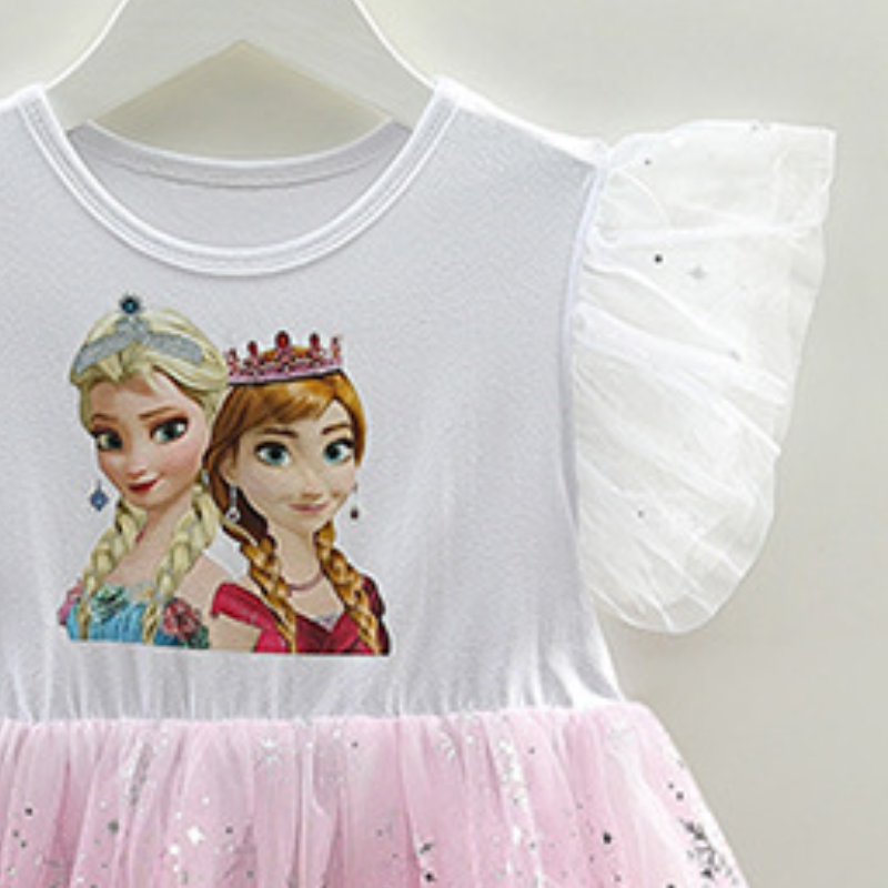 DISNEY Kids designer clothes princess dress kids clothes girls' Elsa dress baby girl girls designer clothes