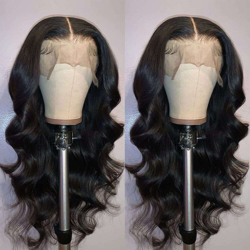 GIANNAY Body Black Women, Long Glueless Lace Front Wig with Pre Plucked Natrural Hairline and Baby Hair for Women (Body Wave Wigs 26")