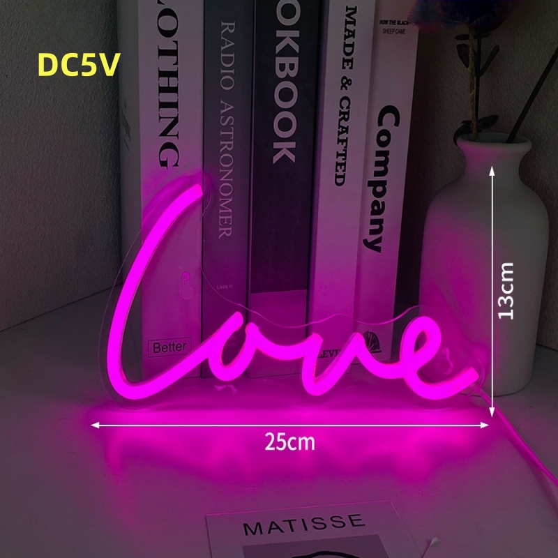 Remote-Controlled Personalized Neon LED Signs for Event Decorations