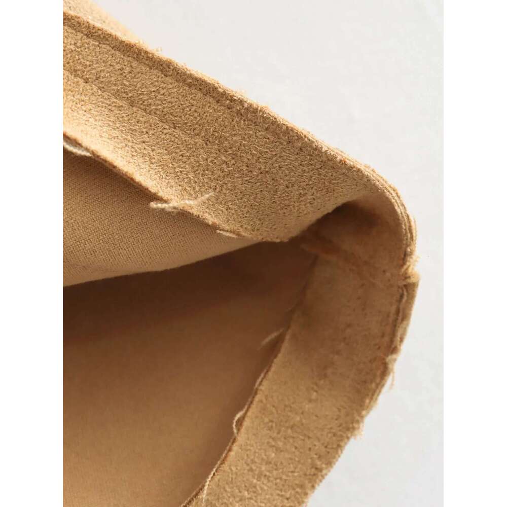 PRINTKAOIR Casual Solid Suede Women's Lapel Buttons New Fall Autumn Fashion Jacket Coat