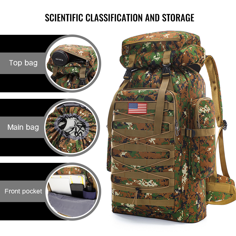 2pcs tactical backpacks for men lightweight backpack made of oxford cloth stylish and versatile travel and commuter bag hiking backpacks 3055917