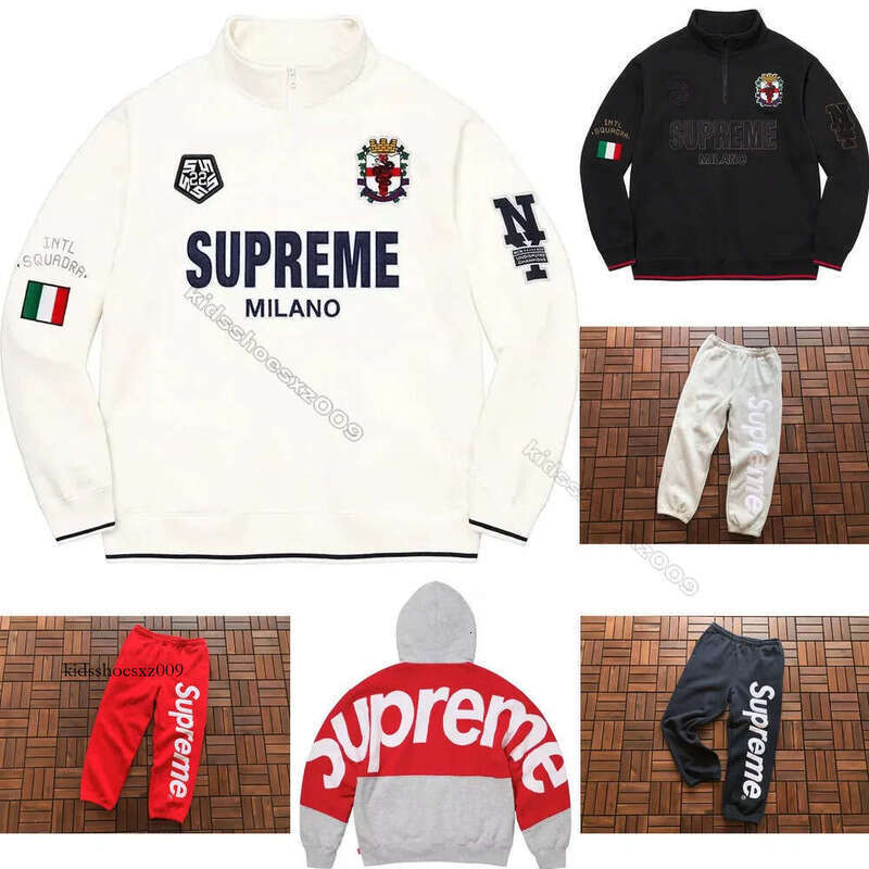 Supremely Hoodie Designer Men's T Shirt Jacket Hoodies Mens Tracksuits Street Fashion Brand Superme Kids Essentialsas Essential High Street Sweater