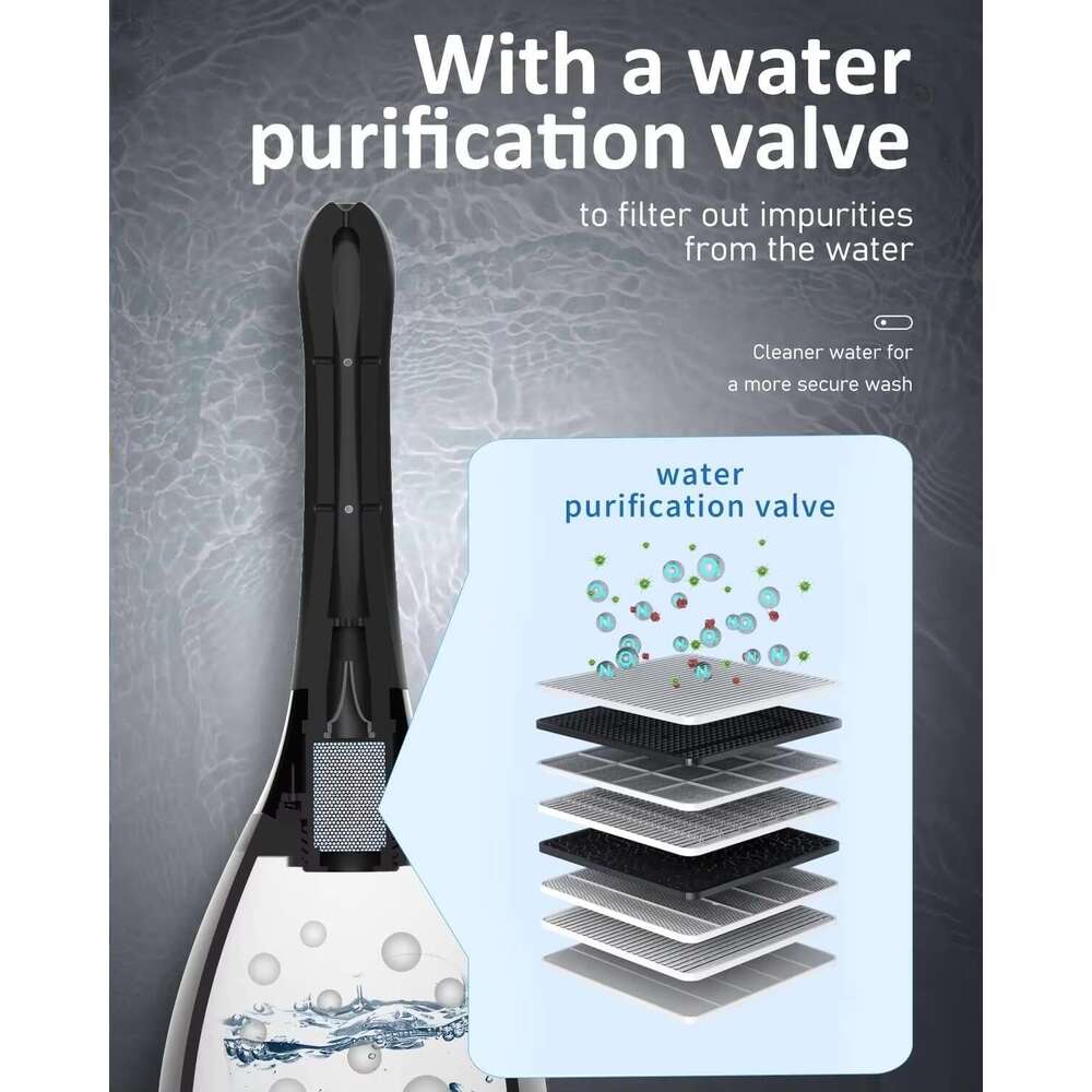 7 Nozzles Shower Hole 245ml Reusable Anus Vaginal Cleaner Kit Sex Toy Anal Cleaning Enema Bulb Douche for Men Women