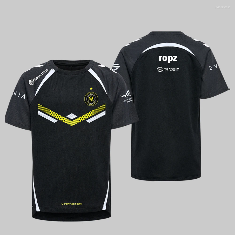 Athletic & Outdoor Apparel Team Vitality 2025 CS2 Esports CSGO Major Training Uniform Unisex Streetwear Oversized Tops VIT Fans Custom