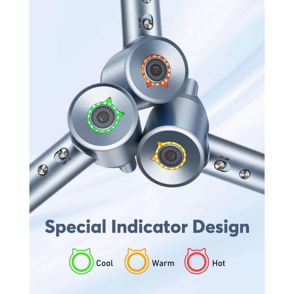 Bopcal Professional High Speed 110000RPM Brushless Cold Hot blower Silent Touch Screen Dryer For Home Hair Salon
