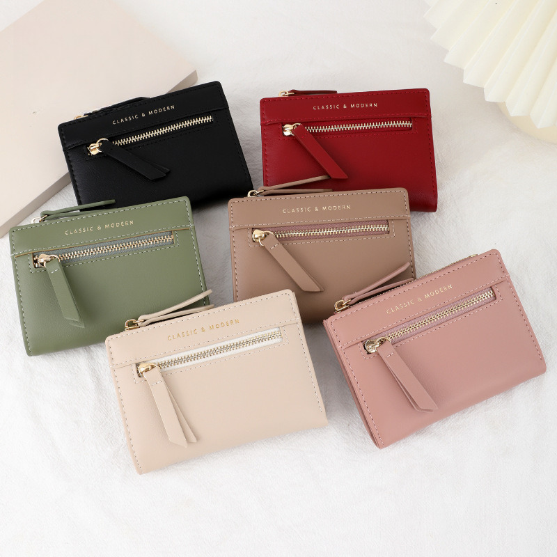 Designer Wallet Tailian S New Zipper Folding Women S Short Wallet With High End Feel Niche Design Fashionable Wallet Pure Luxury Wallet Key Pouch