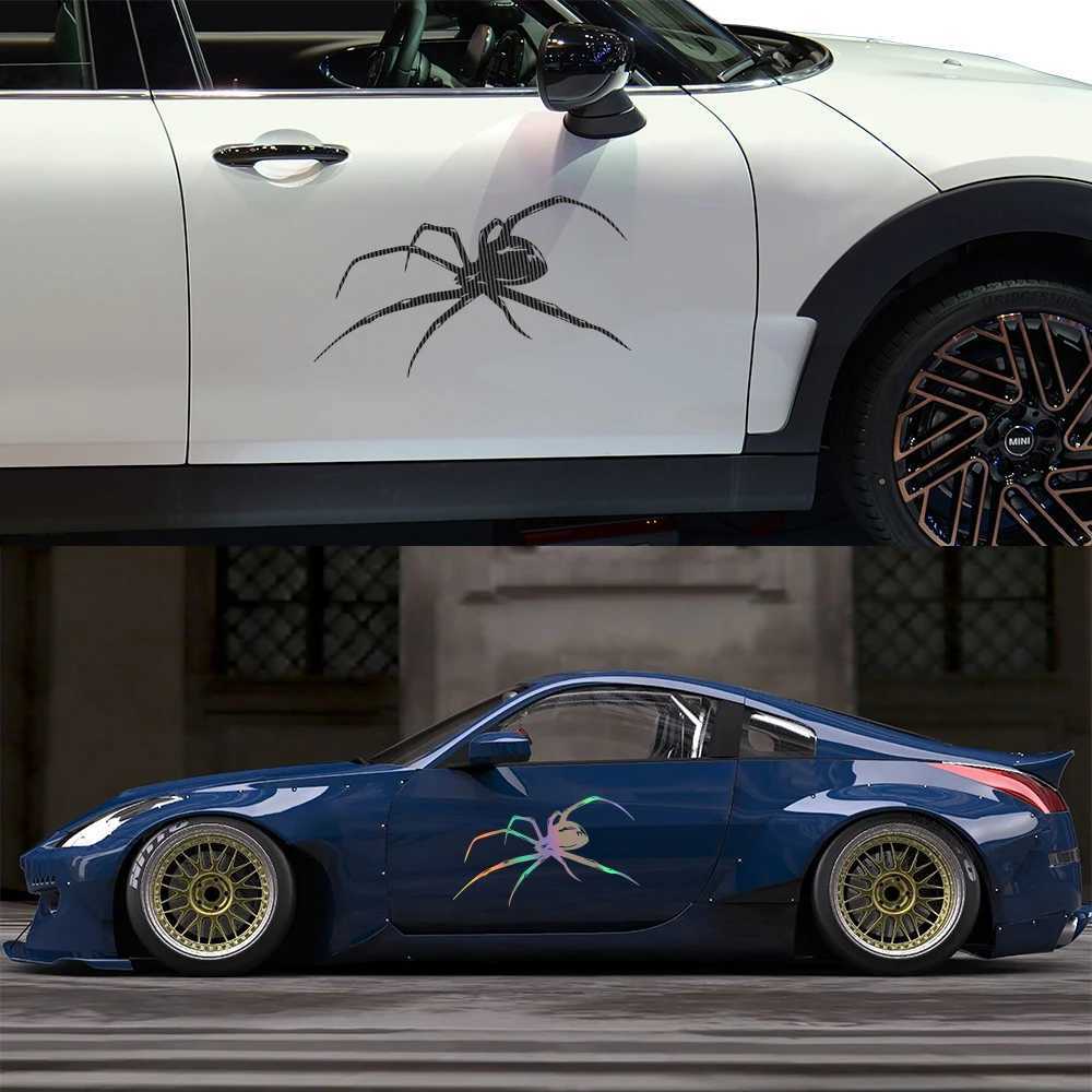 Universal mysterious spider pattern vinyl car sticker suitable for all cars car body stickers creative tuning accessories artistic stickers H25430