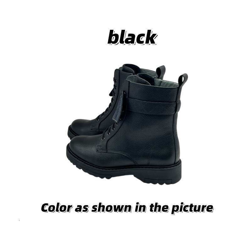 Men's Classic Black HighTop Work Boots Durable Non-Slip Outdoor Casual Shoes Okimoz