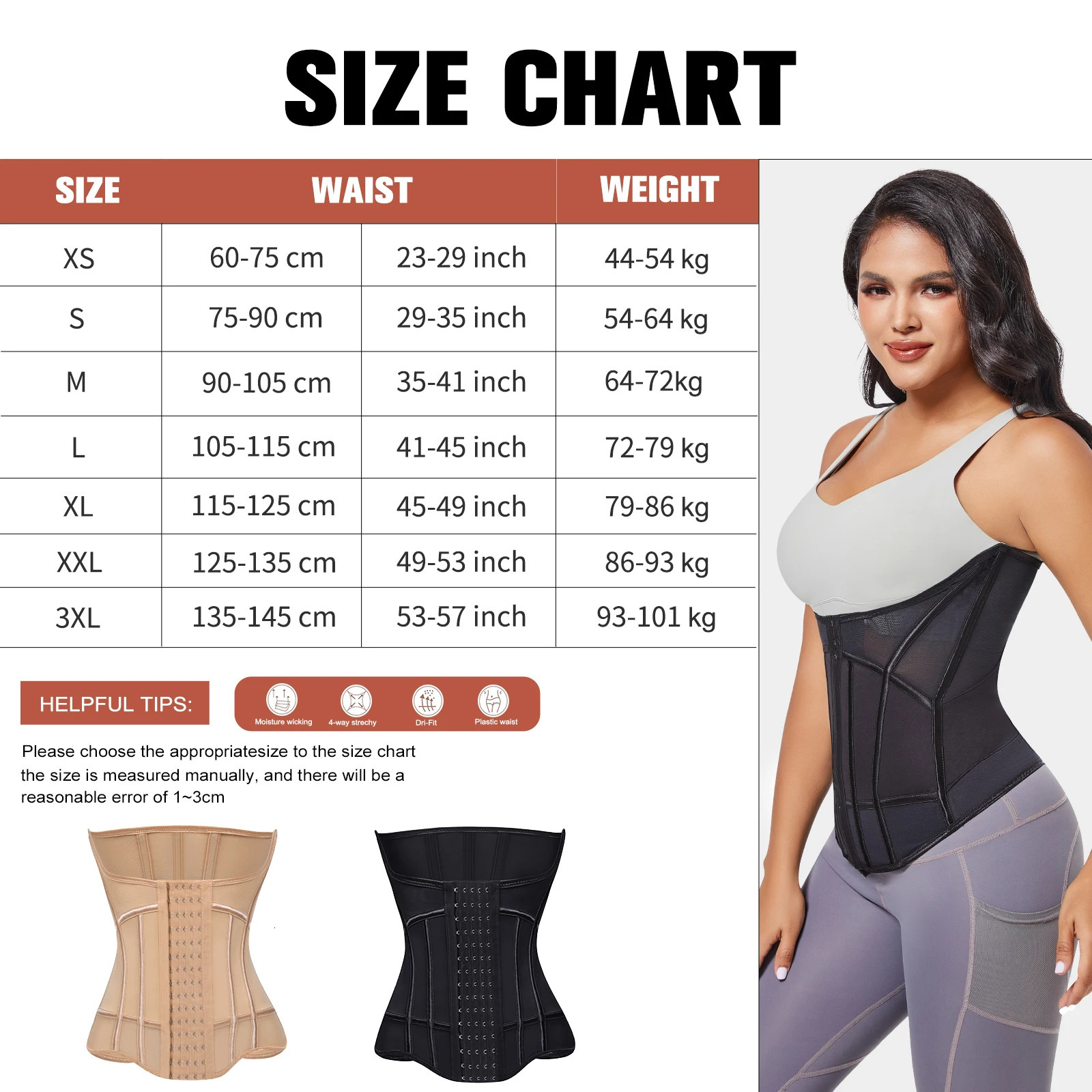 MiiOW waist training tight corset womens binding shape abdominal wrap body weight loss belt flat abdomen exercise female girl 250430