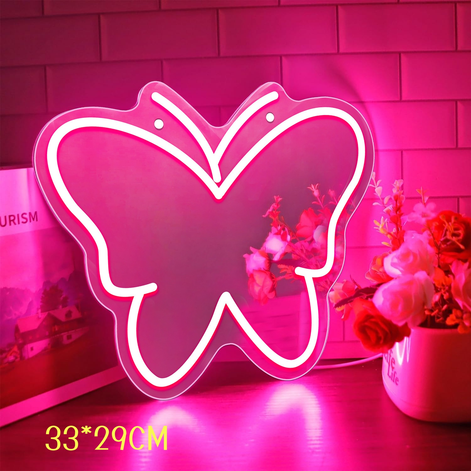 Remote-Controlled Personalized Neon LED Signs for Event Decorations