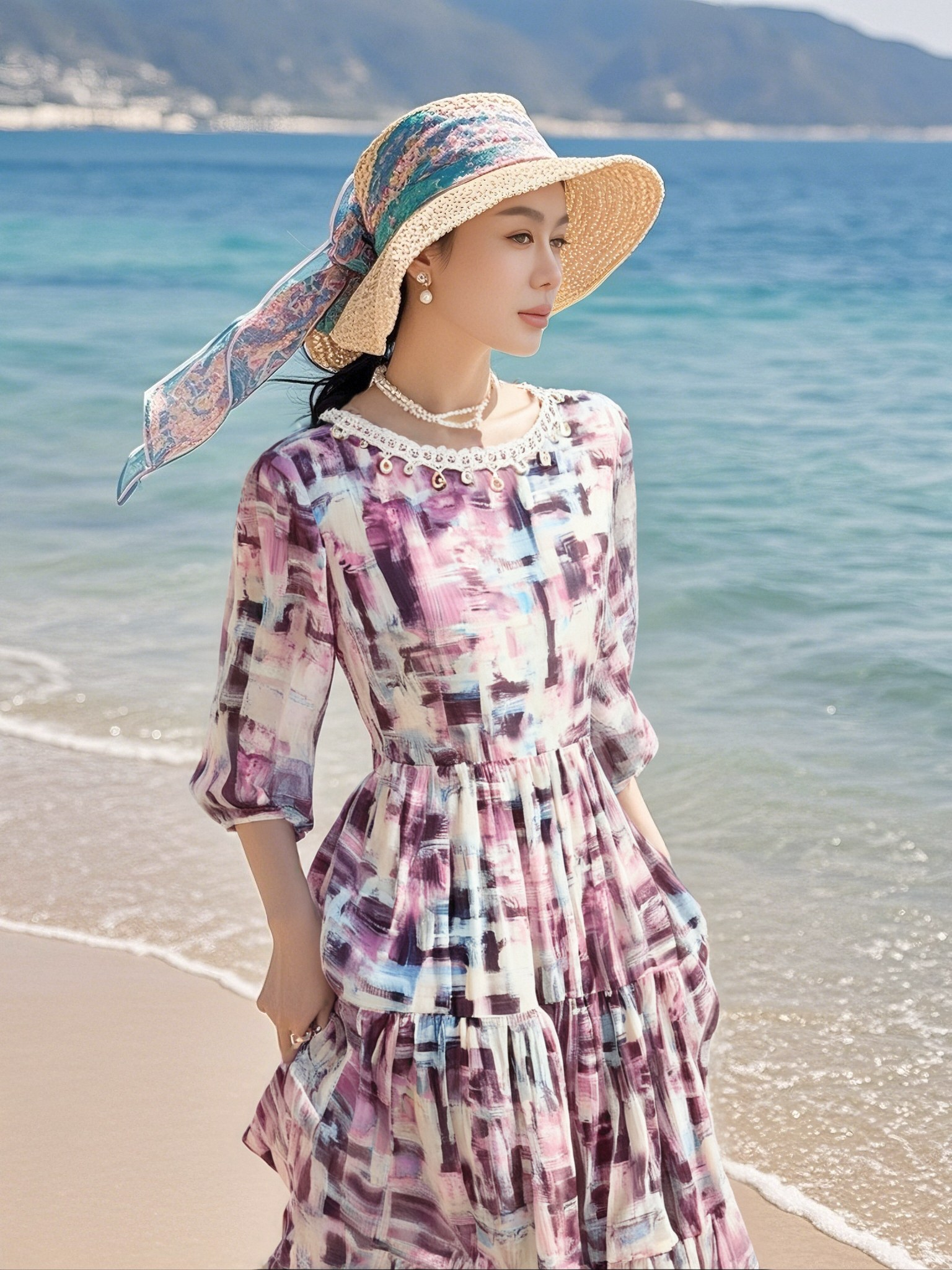 2025 Cake dress Fashion Week Show Customized Fashion Tailored clothing womens Fashion Paris.M341