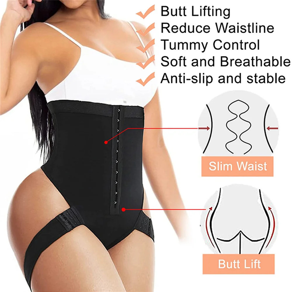 Womens shapewear waist training Girdle shorts abdominal control underwear for hip lifting compression 250430