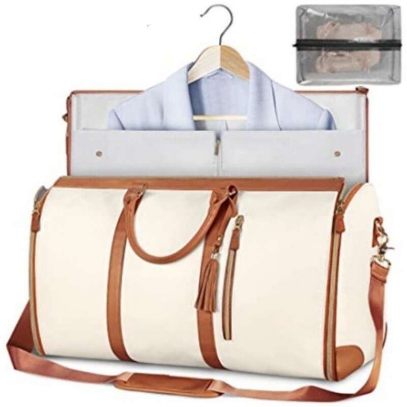 Storage luggage men's suit travel hand-held folding fitness bag, storage bag