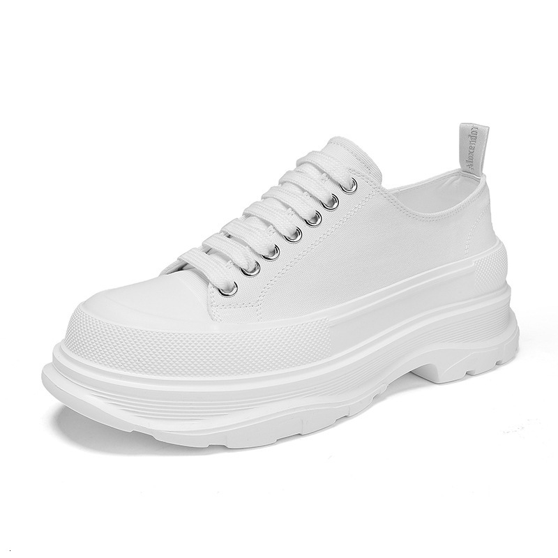 Sponge Cake Thick-soled Shoes Men's Fashionable Leather Designer Shoes Street Dance Casual Shoes