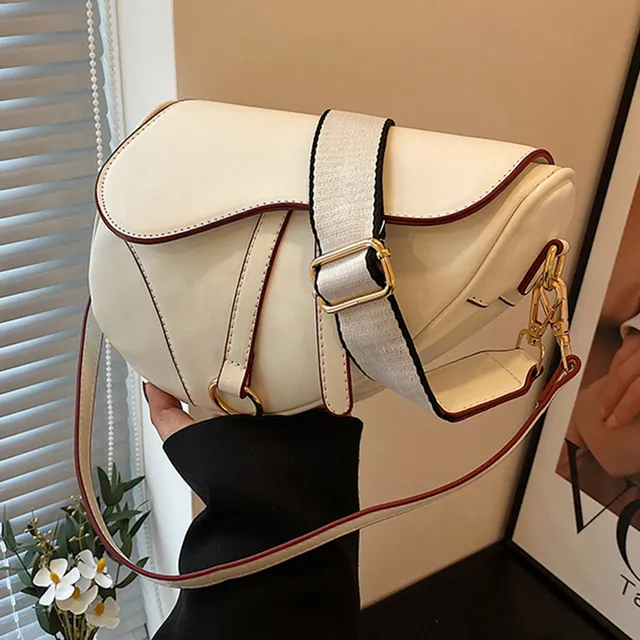 designer bag saddle bag womens fashion crossbody classic shoulder bag printed letters