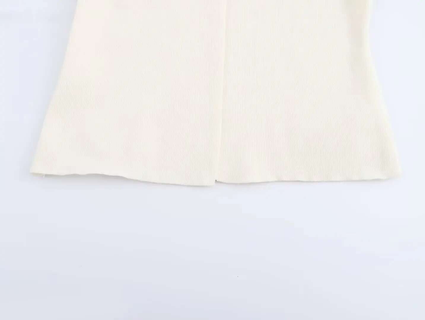TRAF fashion Cropped for Short Sleeve Summer Cardigan Button Knit Sweaters Cardigans Women Knitwear Tops Woman fashion clothing women