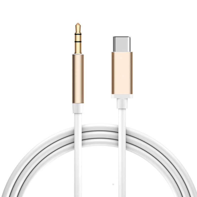 Aux Type-C Adapter 3.5mm Audio Android Phone Car Stereo Headphone Cable