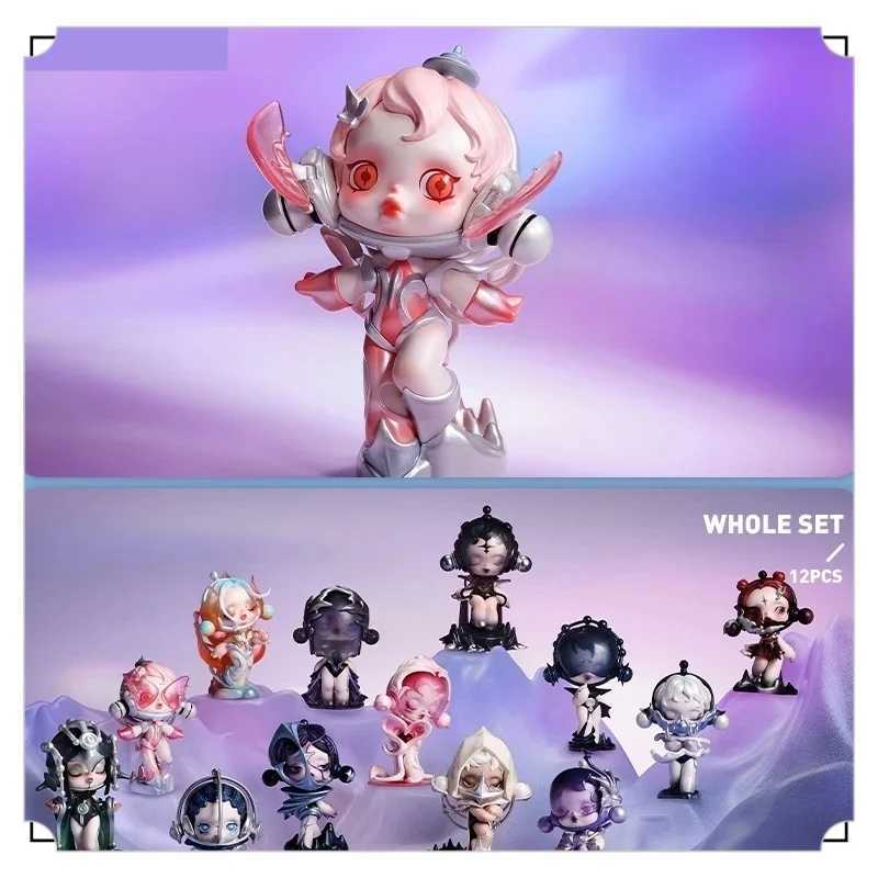 New Pop Music Market Skullpanda Sound Series Fashion Mystery Blind Box Cute Animation Surrounding Action Characters Cute Models Doll Toys GiftsT250430