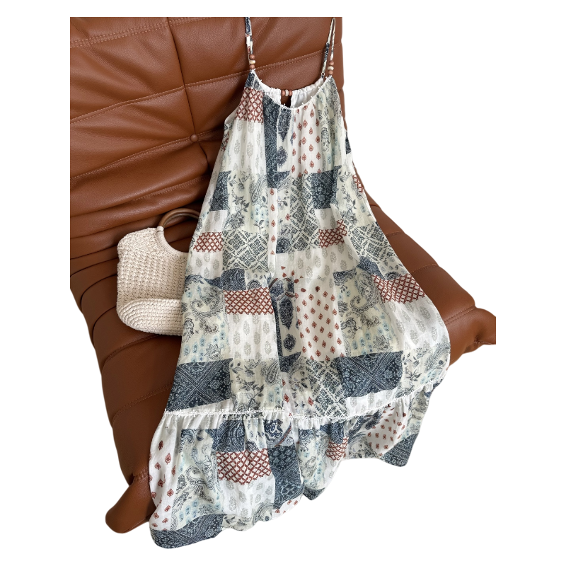 2025 Printed long skirt Fashion Week Show Customized Fashion Tailored clothing womens Fashion Paris.M349