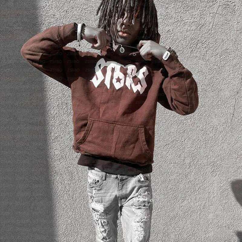 Men Women Hip Hop Spider Web Print Hoodies Sweatshirt Pants Autumn Gothic Punk Long Sleeve Loose Hooded Oversized Pullover Tops fashion clothing women