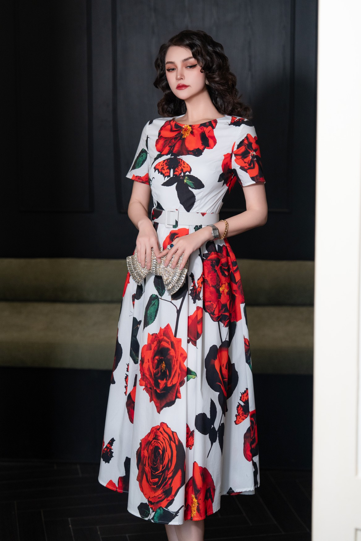 D G 2025 dress Fashion Week Show Customized Fashion Tailored clothing womens Fashion Paris.M318