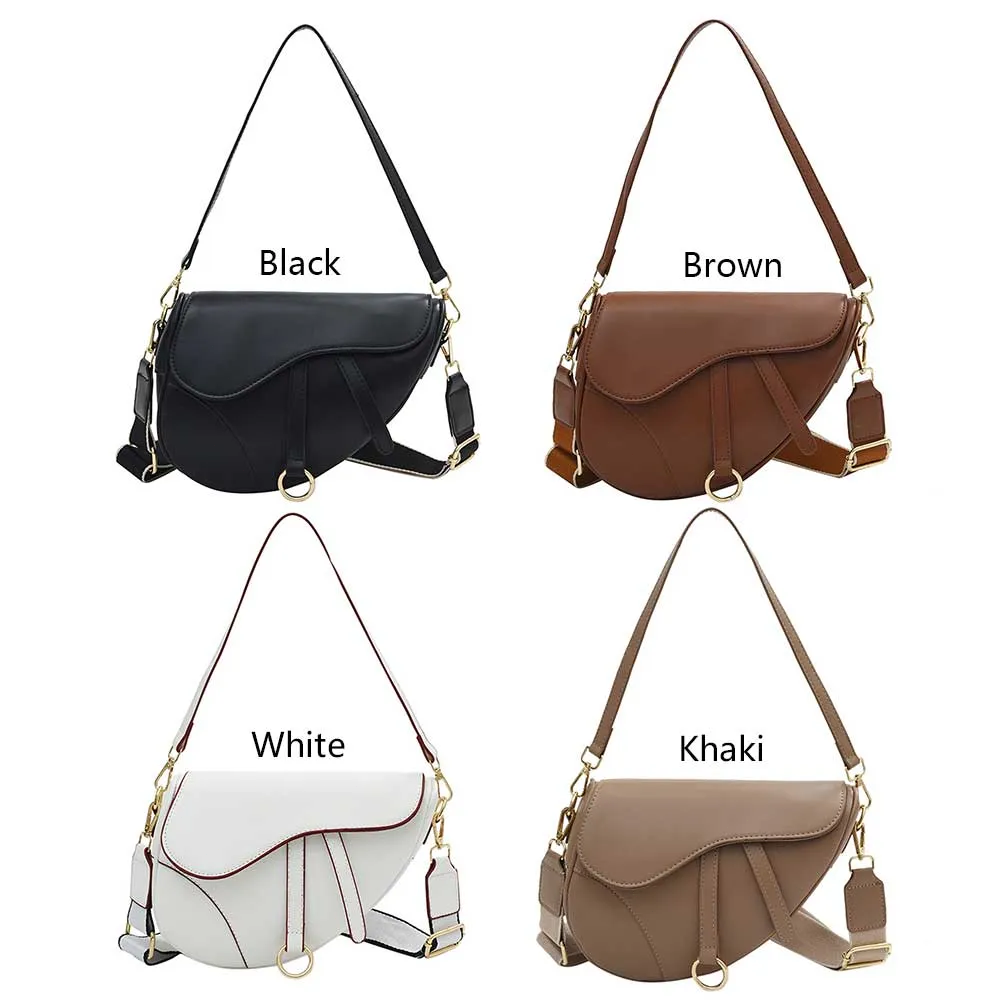 handbag designer bag saddle bag womens crossbody classic shoulder bag PVC leather bags