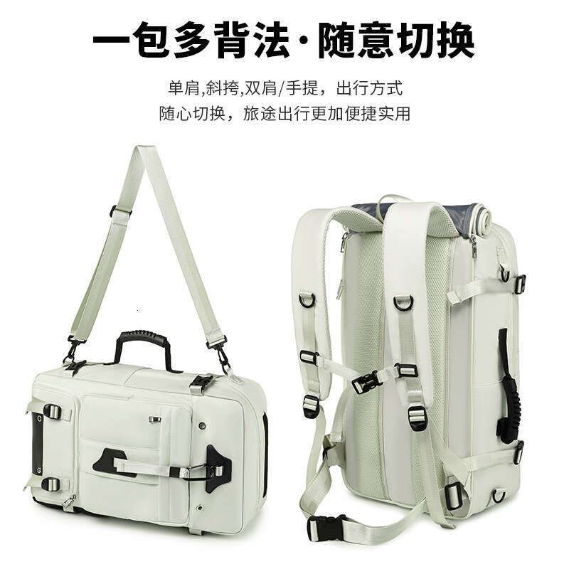 Backpack men's high-end backpack, large capacity crossbody carrying travel bag, outdoor hiking backpack for women