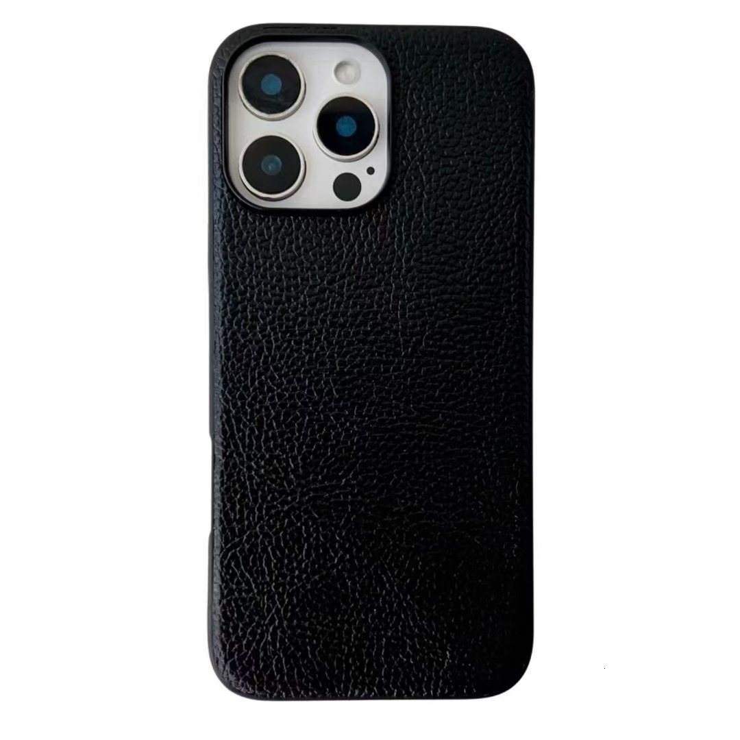 Leopard Leather Texture Phone Case iPhone 17 Pro Max Snake Print Compatible with Apple 16 Pro Fashion Matte Protective Case
