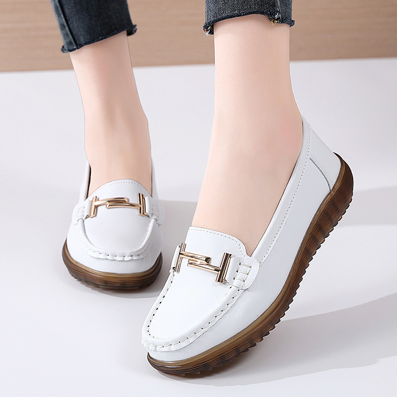 New Spring Single Stylish And Versatile Mom For Women Non Slip One Foot Casual Women S Shoes Ddmysaturn