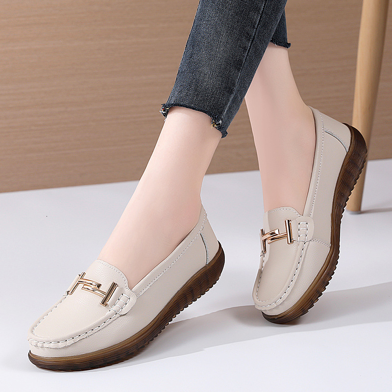 New Spring Single Stylish And Versatile Mom For Women Non Slip One Foot Casual Women S Shoes Ddmysaturn