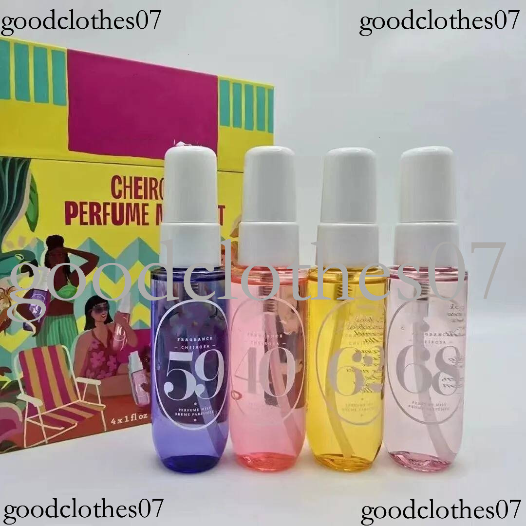perfume set Fragrance De 59 40 62 68 Crushed Perfume Body Spray 90Ml Dating Attraction For Women Men Drop Delivery