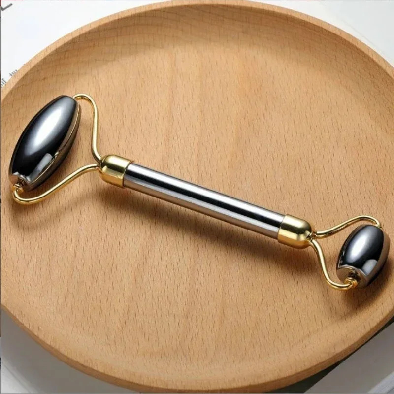 Terahertz Energy Stone Guasha Massage Tool Massage roller Meridian Scraping Board Acupuncture Point Massager Face Eye Slimming 250424