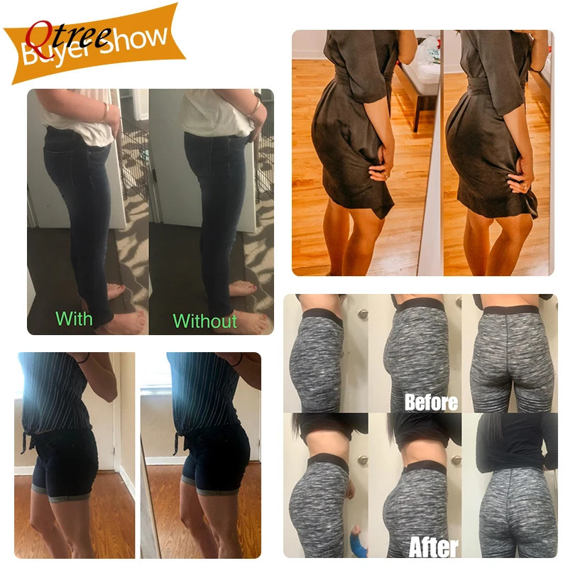 Qtree Hip Boosting Weight Loss Underwear Womens Shaping Boots Enhancer Shorts Abdominal Control Waist Trainer Shape 250430