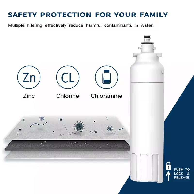 Adq73613401 refrigerator water filter, suitable for LG Lt800p,Adq73613402,Adq73613408,Adq75795104,46-9490,Lsxs26326s,Lmxc23746s
