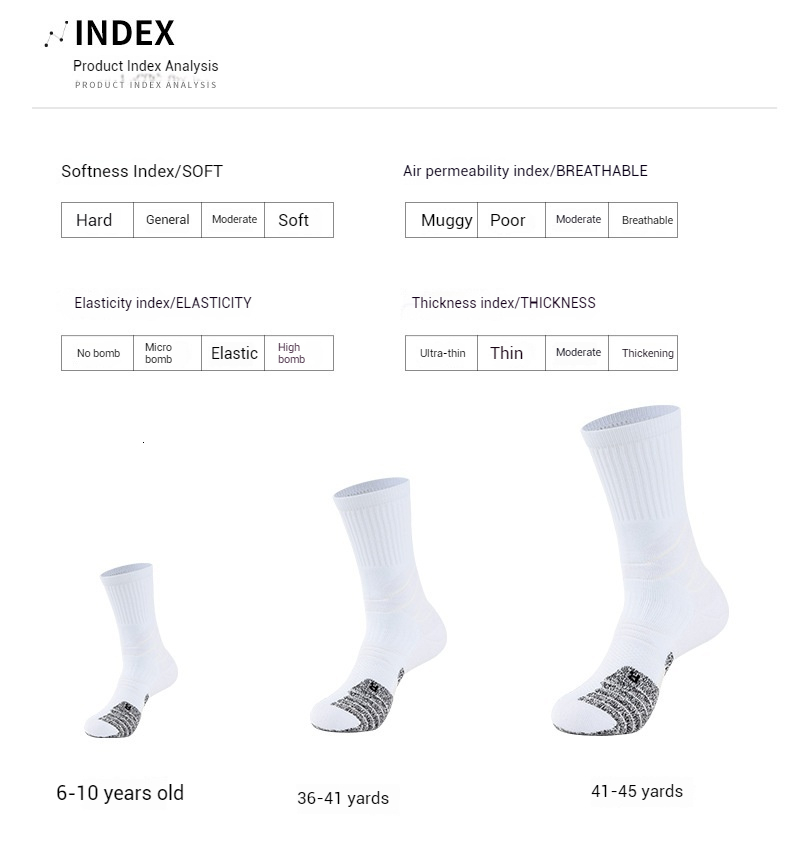Basketball arbitrary loops, anti slip yarn on soles of the feet, student training sports that can be added with football socks OEM