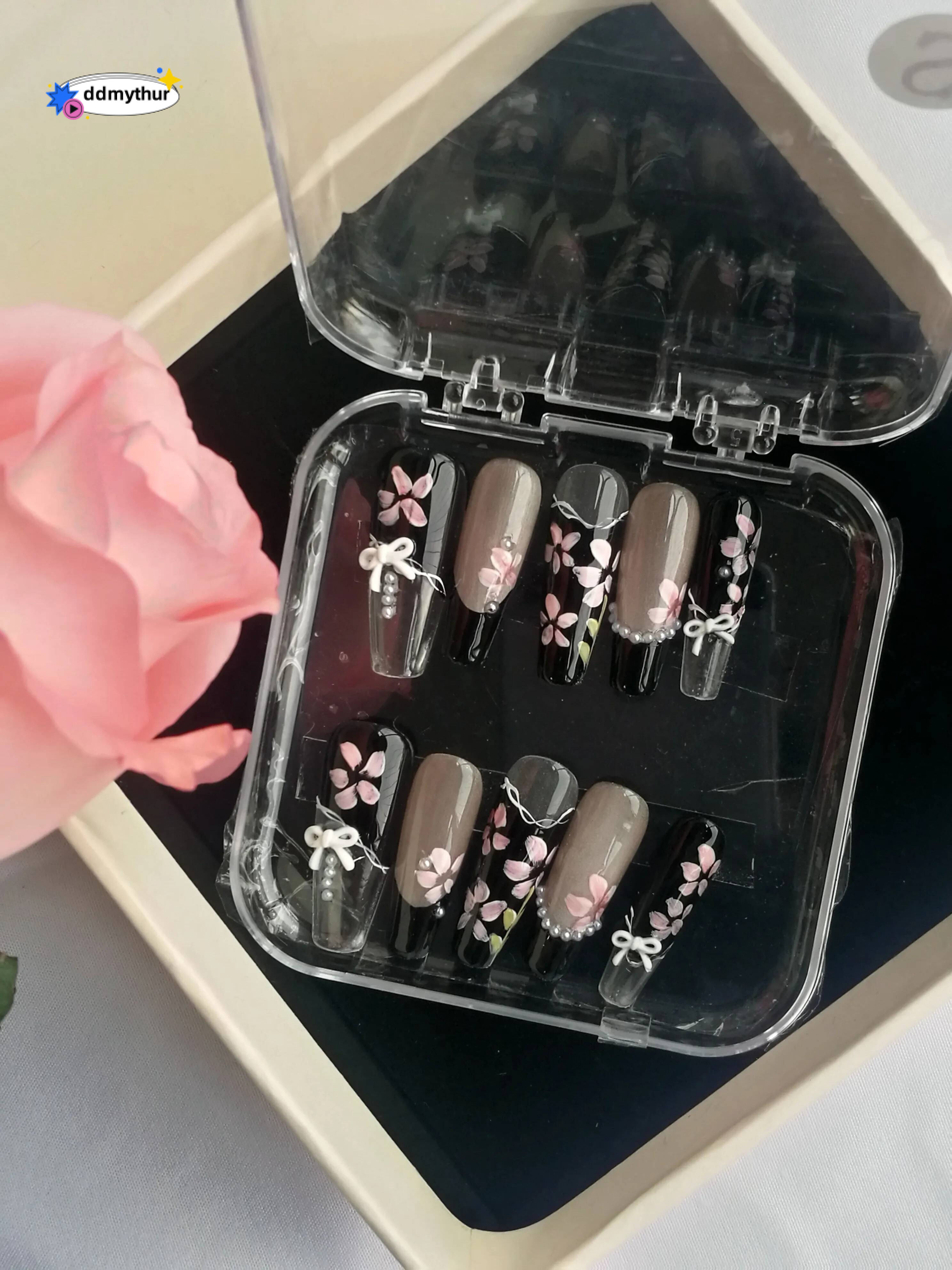 ddmythur 3.0 Types of Fingering Youthful and Energetic Fashionable Manicure ddmythur