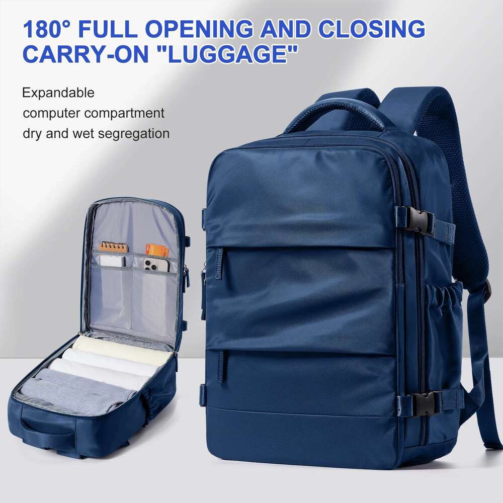 Men Travel Backpack Ryanair 40X20x25 Airplane Cabin Bags Vacuum Waterproof Hand Lage Laptop Backpacks High Quality Carry-Ons