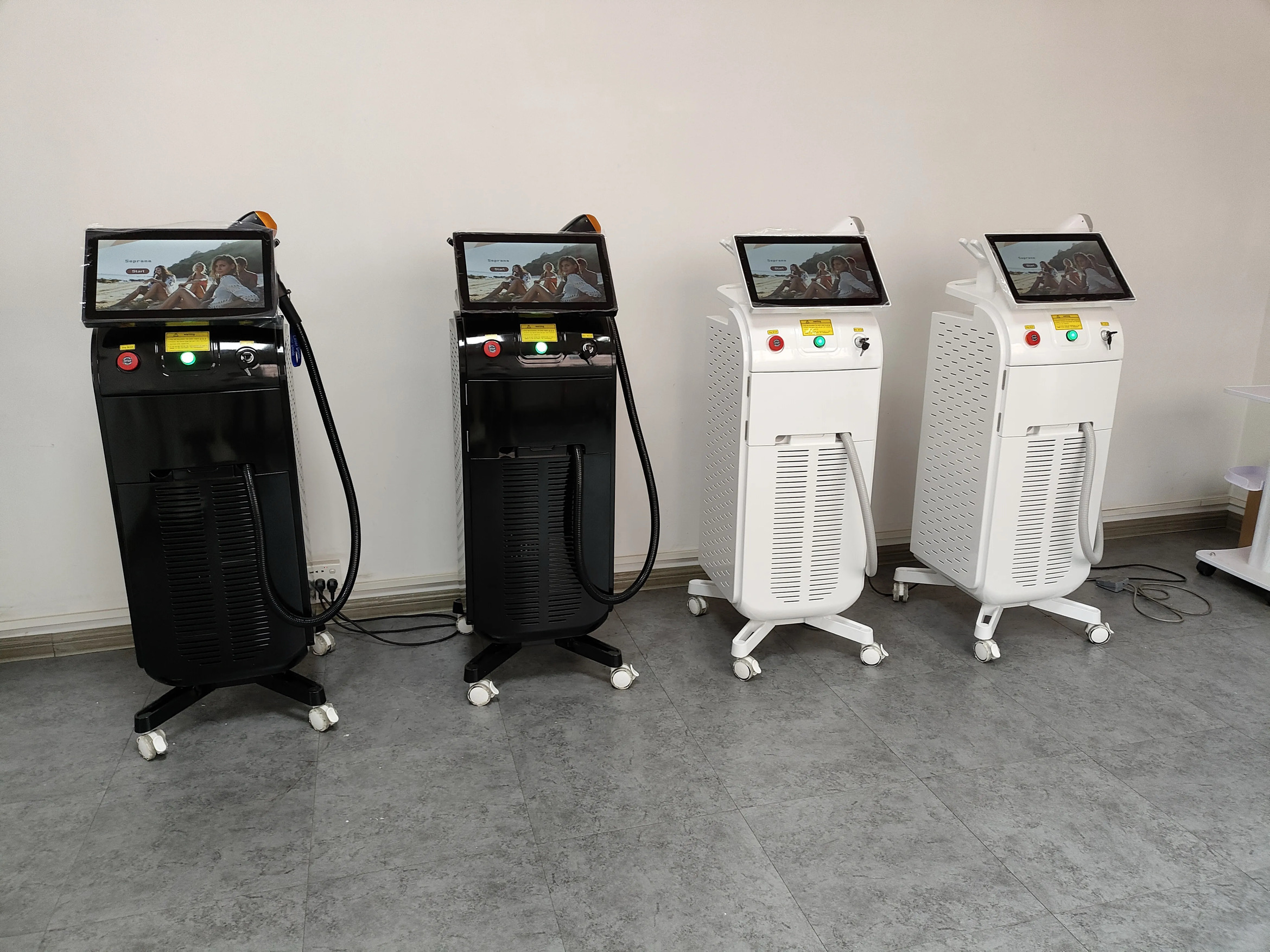 soprana Ice Titanium 808nm Hair Removal Permanent Alexandrite 755nm 808 1064 Diode Laser Hair Removal Machine