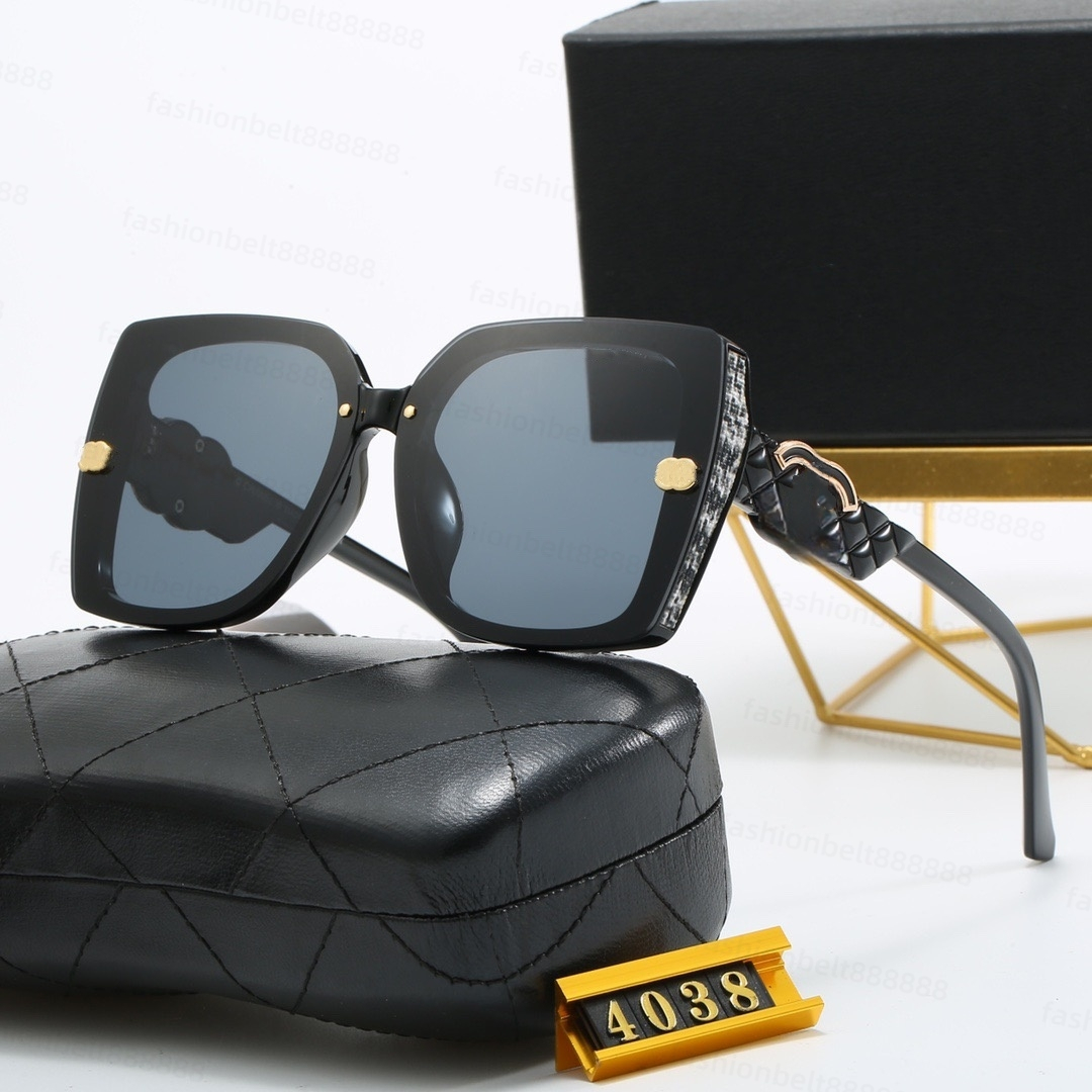 Designer sunglasses fashion sunglasses for women Luxury Goggle Charm glasses Square frame Beach shading UV protection polarized glasses gift with box c6741