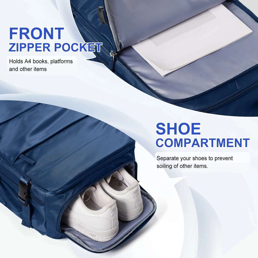 Men Travel Backpack Ryanair 40X20x25 Airplane Cabin Bags Vacuum Waterproof Hand Lage Laptop Backpacks High Quality Carry-Ons