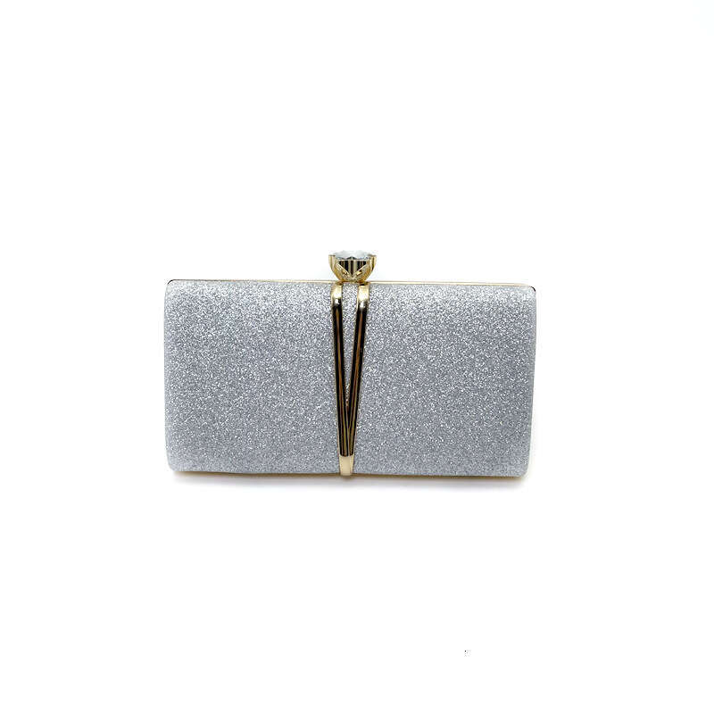 Dinner Bag Fashion Bright Leather Herringbone Handheld Party Banquet Evening Dress Bag KQ